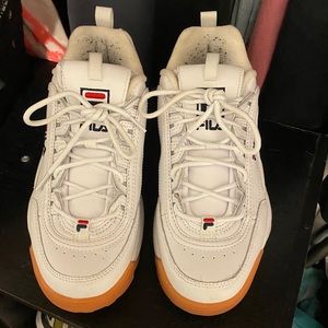 fila embroidered shoes